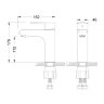 Смеситель для раковины Lemark Point LM0306C