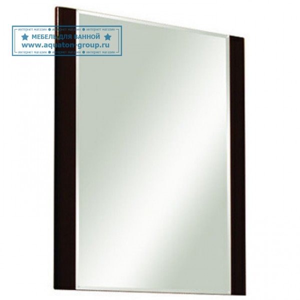 Зеркало АКВАТОН Ария 80 чёрный глянец